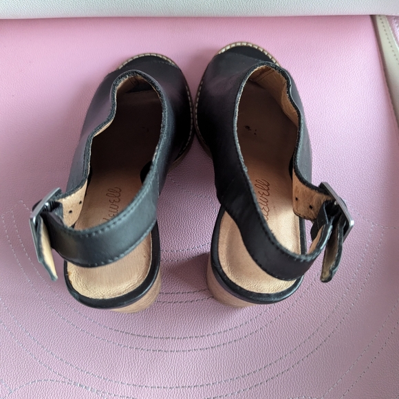 Madewell 'The Cary' Open Peeptoe Block Heeled Sandals (US W6) - Picture 7 of 8